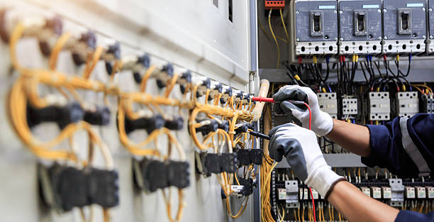 Professional Electrician technician working in Grabill, IN
